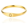 thumbnail image 1 of Fiudx Anillo con Inicial, Joyería Personalizable de 26 Letras, Banda Apilable de Acero Inoxidable, Personalizable con Nombres, Regalo Significativo para Seres Queridos, Perfecto para Cualquier Ocasió, 1 of 2