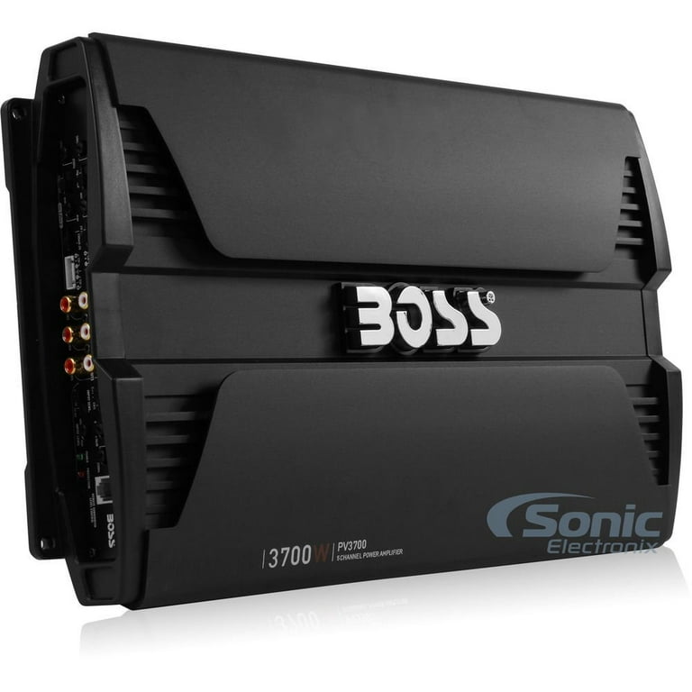 Boss PV3700 5 Channel Amplifier w/ Complete 4 AWG Amp Kit