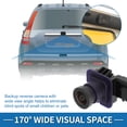 thumbnail image 3 of Cámara de visión trasera Unique Bargains para Ford Explorer 2013 2014 2015, cámara de asistencia de estacionamiento, reemplaza No.EB5Z-19G490-A/DB5Z-19G490-A, 3 of 7