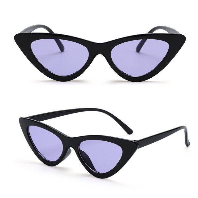 1 lentes De Sol pequeños triangulares Sexy para mujer Gao Jiahui unisex