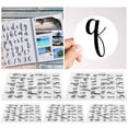thumbnail image 4 of Rubber  Clear Silicone , Hand-made Decorative Portable 39 Character Lowercase Alphabet For Card Making DIY Scrapbook Scrapbooking Photo Album, 4 of 8