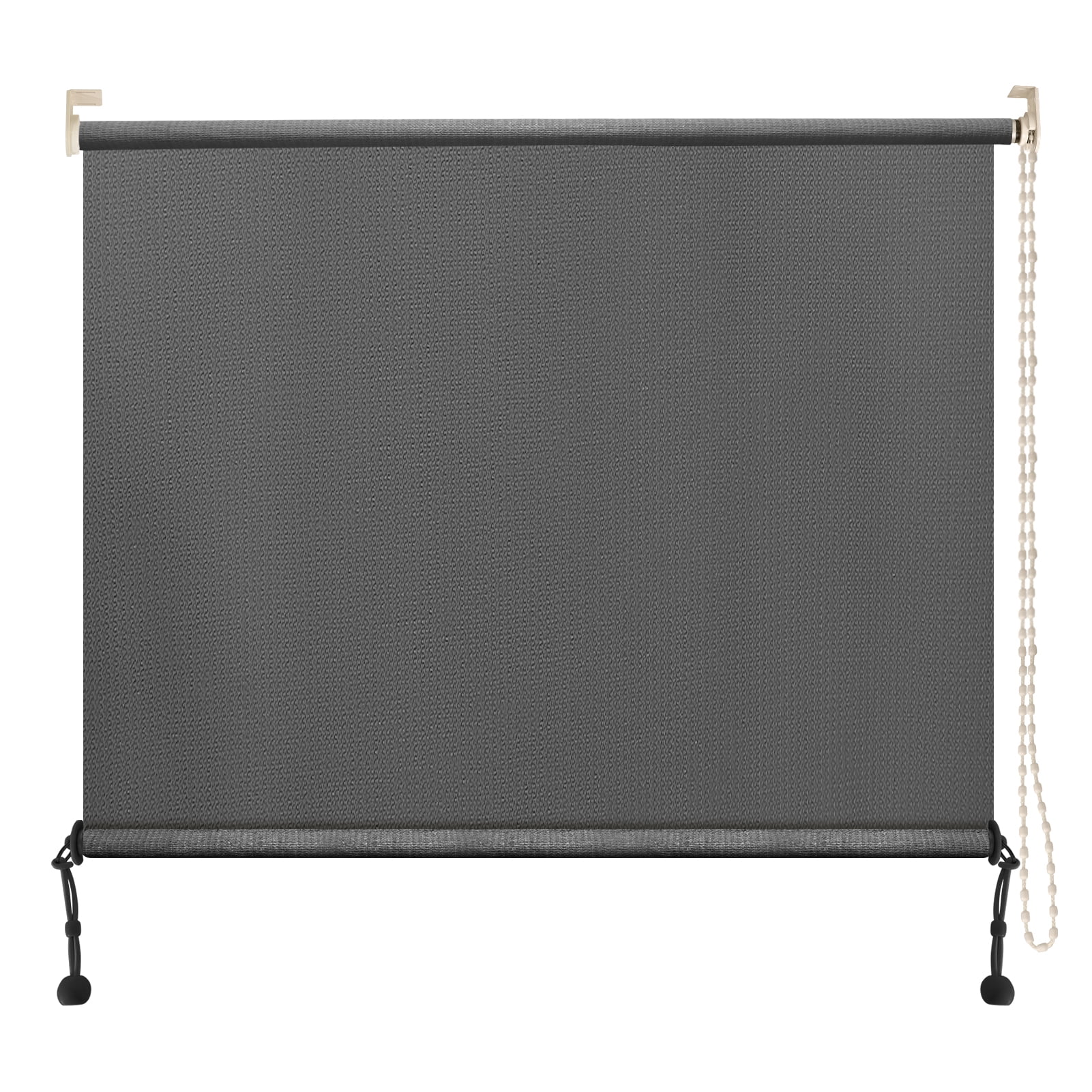 Artpuch Outdoor Patio Blinds Roll Up Shade Fabric (8'W X 6'L), Corded