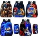 thumbnail image 2 of Mochila de carreras de SONIC para niñas y niños, mochilas escolares pequeñas de dibujos animados, Mochila de guardería xuanjing unisex, 2 of 2