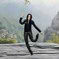 thumbnail image 4 of Michael Poseable Plush Doll – 11 Inch Soft Stuffed Figure with Wireframe, Bendable Pop Star Doll for Desk Display, Collectible Music Gift for Fan,1Pcs, 4 of 9