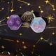 thumbnail image 5 of Dados de juego 3 piezas acrílicos de varias caras Café Verde Morado Sunnimix, 5 of 8