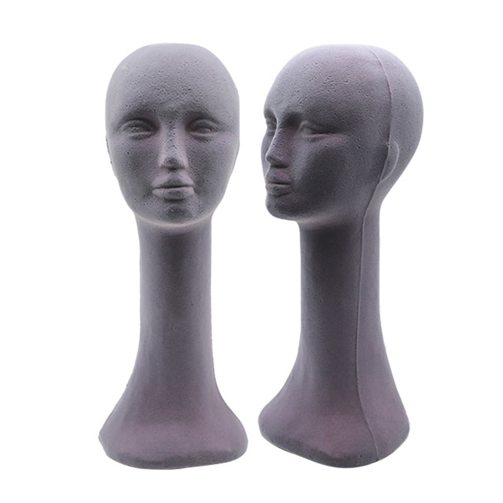 Hat Display Wall Mount Mannequin Dummy Head Wig Cap Hair Holder Details about   Wig 2/PK 