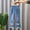 White, variant on Kids Girls Baggy Jeans High Elastic Waisted Drawstring Wide Leg Jeans Baggy Cargo Pants for kids Girls Boys Sweatpants Size 4T