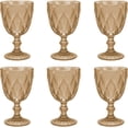 thumbnail image 1 of Juego de 6 Copas de Vidrio de Vidrio 240 ml, Ambar, 1 of 5