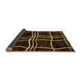 thumbnail image 2 of Ahgly Company Indoor Rectangle Abstract Brown Modern Area Rugs, 4' x 6', 2 of 4
