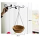 thumbnail image 2 of Cesta Colgante De Metal, Maceta Con Revestimiento De Fibra De Coco Para Balcón Interior, Jardín Speravity HA025959-01, 2 of 6