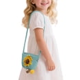 thumbnail image 6 of CAIXIA Messenger Bag Girls Adjustable Strap Straw Woven Boho Crossbody Messenger Tote Bag, Lightweight Summer Beach Shoulder Purse, 6 of 6