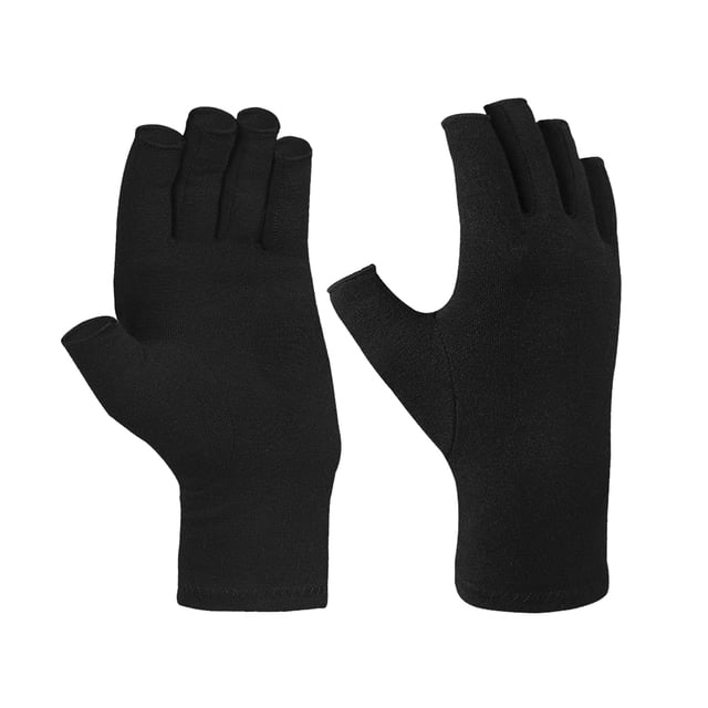 Equipo de protección de rehabilitación Guantes Dolor Alivio del dolor en las articulaciones Dedos abiertos Mujeres Hombres Terapia Guantes cálidos de invierno FLhrweasw Nuevo