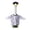 B, variant on Soccer Themed Porch Goose Outfits, 2Pcs Set with Soccer Print Shirt & Hat, for 23" Lawn Goose Statue, Outdoor Yard Garden Sports Decor