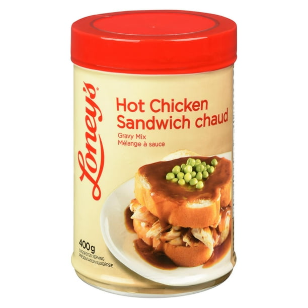 Loney's Mélange à sauce hot chicken sandwich chaud Loney's Sce hot chicken 400g