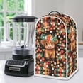 thumbnail image 4 of HELLHERO Oil Proof Blender Dust Cover with Cow and Red Floral & Multifunctional 15.94"H x 9.45"L x 7.28"W, 4 of 5