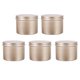thumbnail image 1 of 5 latas vacías de metal de 100 ml para Navidad, para dulces, té, velas, fiestas, etc., 1 of 6