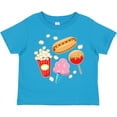 thumbnail image 3 of Inktastic Summer Treats- hot dog, popcorn Boys or Girls Toddler T-Shirt, 3 of 5