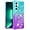 Green-Purple, variant on Glitter Telephone Case for Samsung A15 5g Case Clear Silicone for Women Girls, Cute Gold Cover Samsung Galaxy A15 5g Case Shockproof Aesthetic Durable Bumpers (Pink-Green)