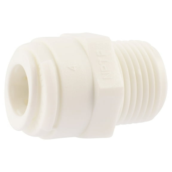 SharkBite 4808895 Push to Connect 0.37 x 0.37 in. Dia. MIP Threaded Adapter- pack of 6
