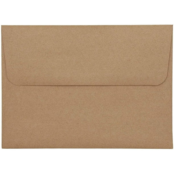 Blank Kraft Greeting Cards with Envelopes (100 Count) - Walmart.com ...