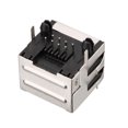 thumbnail image 3 of Unique Bargains 15 Pcs 8 Positions RJ45 8P8C Connecteurs Modulaires en PCB 18mm de Long, 3 of 4