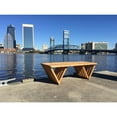 thumbnail image 3 of GloDea Bench X90, Espresso Brown, 3 of 5