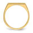 thumbnail image 2 of Bague Signet en Or Jaune 14K, 2 of 5