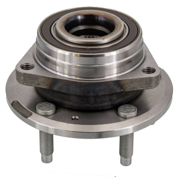Front Wheel Bearing and Hub Assembly Compatible with 2018-2023 Chevrolet Equinox Gmc Terrain 5-Lug Without ABS FW447 513442 OE Direct Replacement 30-Spline BALL Pre-Greased Pre-Sealed