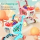 thumbnail image 5 of Carrito De La Compra, Carrito De Supermercado, Coche De Empuje, Juguetes Para Niñas, Cortar Comida, Fruta, Juego De Imaginación, Juguete Para Niños, Cesta De La Compra Speravity FN003382-02, 5 of 6