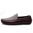 thumbnail image 4 of Men's Casual Loafers Slip On Leather Shoes Comfort Driving Shoes Moccasins Classic Penny Loafer Flats Boat Shoes, 4 of 10