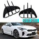 thumbnail image 2 of Bumper Side Vent Spoiler Canard Covers Sticker Carbon Fiber for Stinger 2018-2023 GT GT-Line, 2 of 5