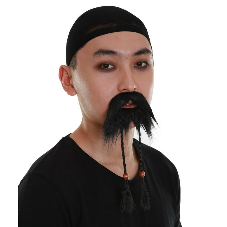 Deluxe Pirate Beard Adult Black Deluxe Pirate Beard Adult Black