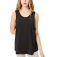 thumbnail image 1 of FashionMille Women Crew Neck Sleeveless Activewear Super Soft Jersey Tank Top, 1 of 5