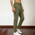 thumbnail image 3 of Mens Slim-Fit Wrinkle-Resistant Flat-Front Chino Pant with pockets, 3 of 6