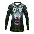thumbnail image 2 of Raven Fightwear Women's Water Tiger BJJ Rash Guard MMA Black, 2 of 3