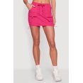 thumbnail image 3 of Women's Toggle Drawstring Hem Cargo Pocket Mini Skirt, 3 of 4