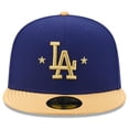 thumbnail image 2 of Men's New Era  Royal Los Angeles Dodgers 2026 Gold Collection 59FIFTY Fitted Hat, 2 of 5