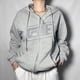 thumbnail image 1 of Y2K, sudaderas con capucha de esqueleto de diamantes de imitación para mujer, sudaderas de gran tamaño con cremallera negra gótica para mujer, chaqueta con capucha Retro Harajuku para mujer, ropa de calle Tan Jianjun unisex, 1 of 2