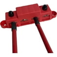 thumbnail image 3 of 3/8" 4 Post Power Distribution Block Bus Bar with Cover M10 - 250 Amp Rating – Marine Bus Bar, Automotive, and Solar Wiring – Battery Terminal Distribution Block (3/8", Red), 3 of 4