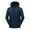 Dark Blue, variant on Virmaxy Men's Sun Jacket Lightweight Breathable Outdoor Cycling Fishing Rushing Jacket Solid Color Zipper Pocket Long Sleeve Standing Collar Hooded Jacket