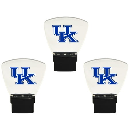 

Authentic Street Signs Kentucky Wildcats LED Nightlight 3-Pack