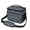 Dinosaur and Volcano, variant on Dinosaur and Volcano Navy Blue Insulated Lunch Box for Women Men, Medium Leakproof Cooler Bag with Adjustable Strap, 10"x6.7"x8"