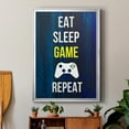 thumbnail image 6 of Gamer at Play V Premium Framed Print, in Gold, Black, or Silver - Ready to Hang, 6 of 9
