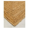 thumbnail image 5 of Jute Braided Area Rug Rectangle Natural Farmhouse Carpet for Living Room Bedroom Kitchen_2'6"X6', 5 of 5
