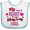 White and Blue, variant on Inktastic My Heart Belongs to My Oma Boys or Girls Baby Bib