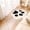 Black, variant on Ikohbadg Cozy Paw Shaped Carpet, Plush Long Hair Rug for Living Room, Bedroom, and Bedside, Soft Imitation Wool Floor Mat for Warmth and Comfort in Home Decor
