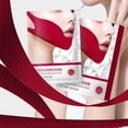 thumbnail image 6 of Red Bandage V-Face Facial Mask - 5pc Set for Double Chin Reduction, Moisturizing & Tightening, 15ml per Mask, with Ear Hooks for Firming & Shaping Facial Contour, 6 of 9