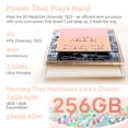 thumbnail image 3 of 6.88-Inch Android Smartphone 5G Cubot X100, 16GB(8 8), 256GB, 5100mAh Battery-Black/Gold, 3 of 7
