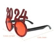 thumbnail image 2 of WHAMVOX 4Pcs Party Number Glasses With Assorted Color For New Year S Eve And Other Events, 2 of 7