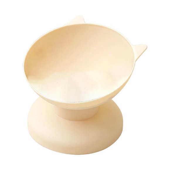 F Ginger Yellow Plastic Pet Bowl For Cats And Dogs Food And Drinking Bowl Cervical Vertebra Protection Lightweight Easy To Clean Durable For Pets Home Use Style F